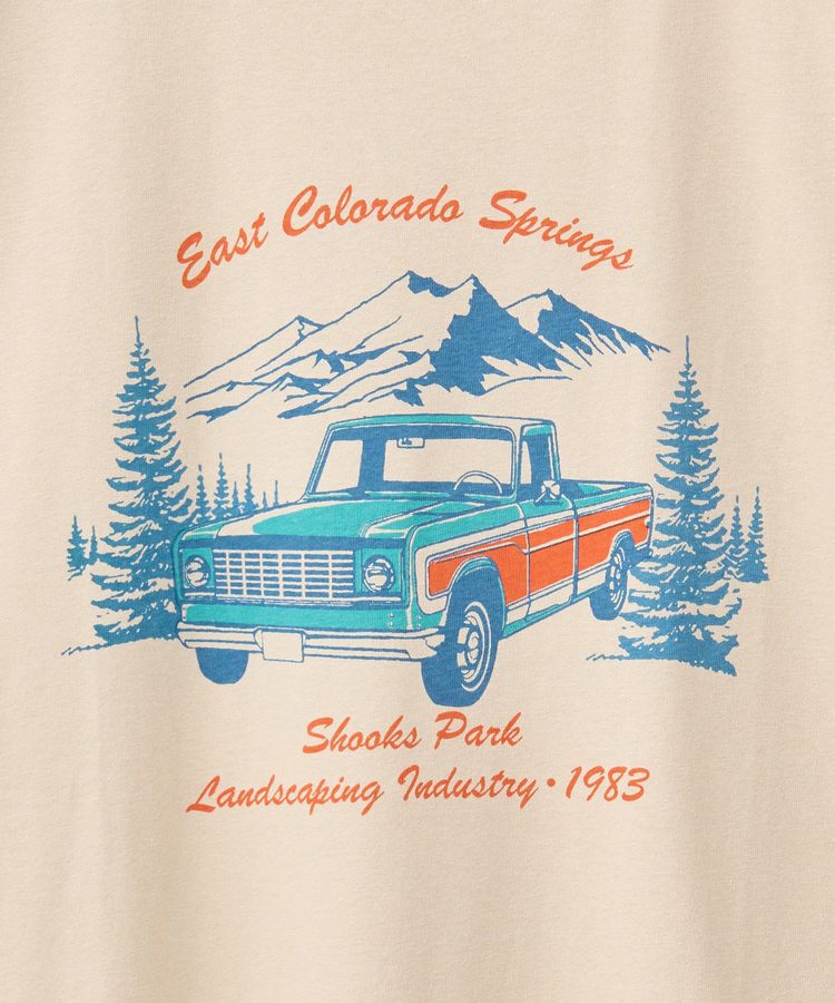 AMERICAN HOLIC「CarプリントTシャツ」|Tシャツ・カットソー|