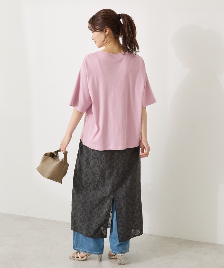 AMERICAN HOLIC「接触冷感スムースルーズクルーネックTシャツ」|Tシャツ・カットソー|