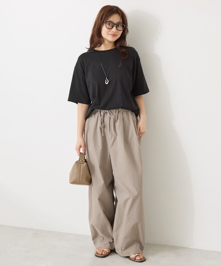 AMERICAN HOLIC「接触冷感スムースルーズクルーネックTシャツ」|Tシャツ・カットソー|