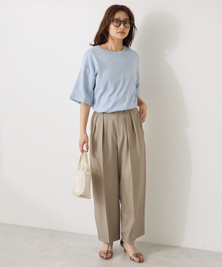 AMERICAN HOLIC「接触冷感スムースルーズクルーネックTシャツ」|Tシャツ・カットソー|