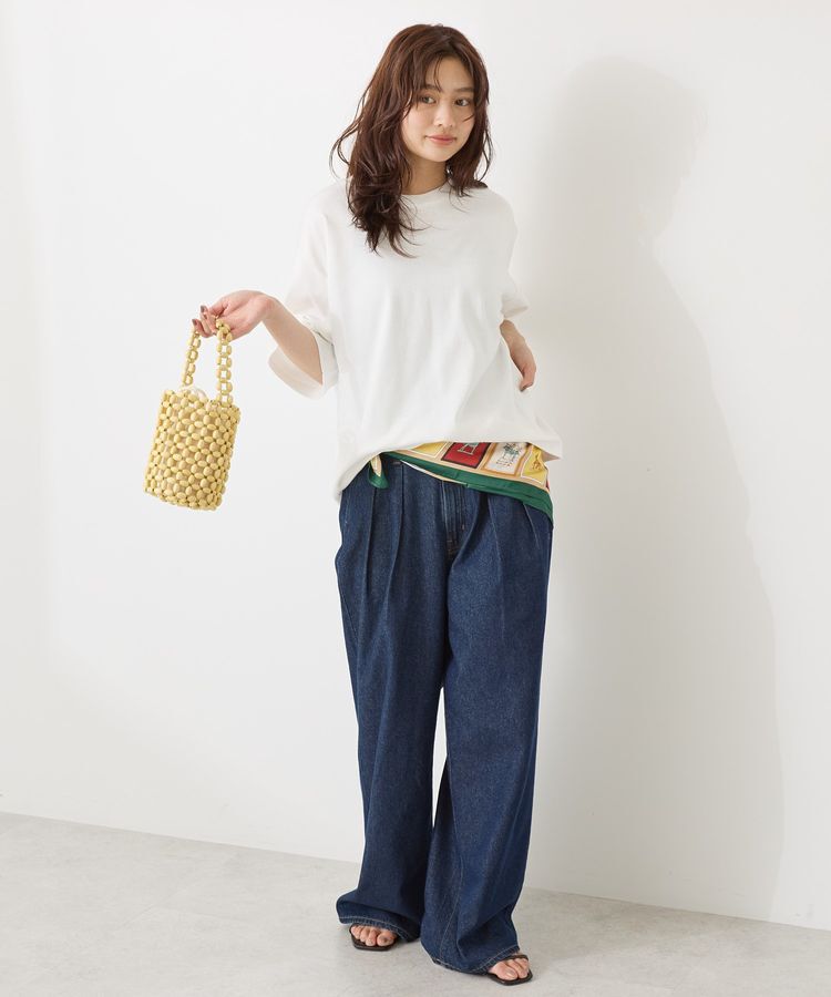 AMERICAN HOLIC「接触冷感スムースルーズクルーネックTシャツ」|Tシャツ・カットソー|