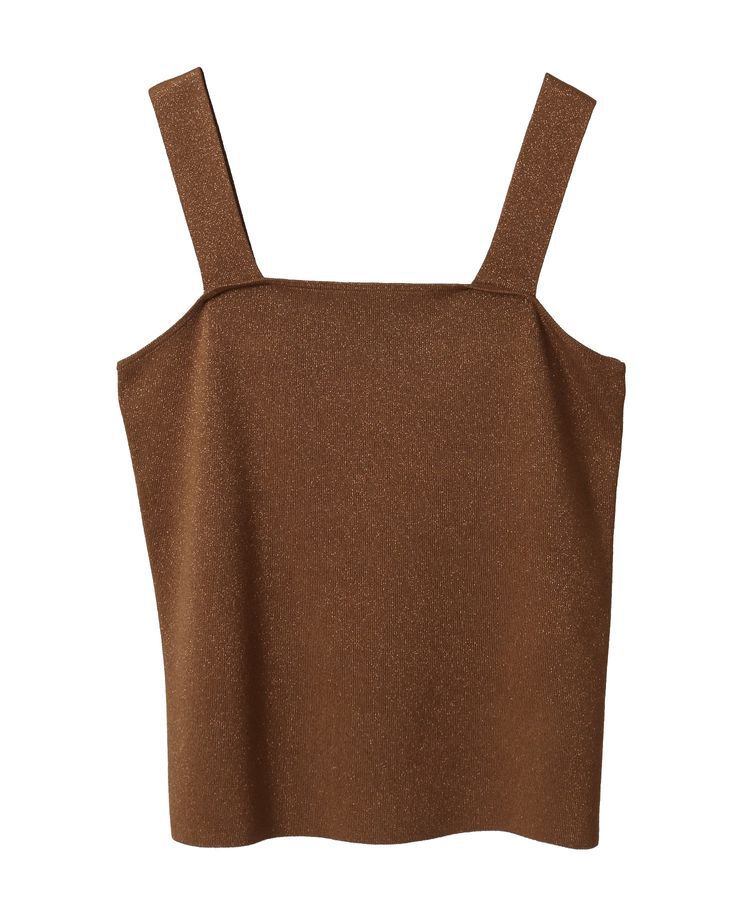 AMERICAN HOLIC「ラメニットタンクトップ」|インナー|