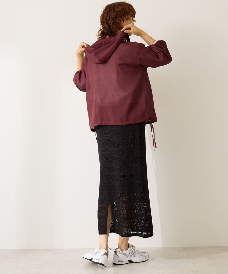 AMERICAN HOLIC「レース編みニットタイトスカート」|タイト|