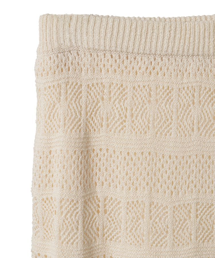 AMERICAN HOLIC「レース編みニットタイトスカート」|タイト|