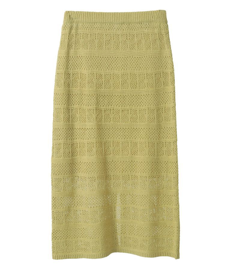 AMERICAN HOLIC「レース編みニットタイトスカート」|タイト|