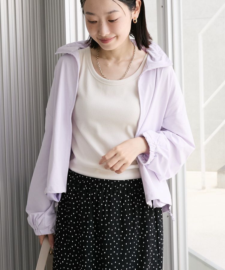 AMERICAN HOLIC「【水陸両用】UVカットスタンドカラーZIPブルゾン」|その他|