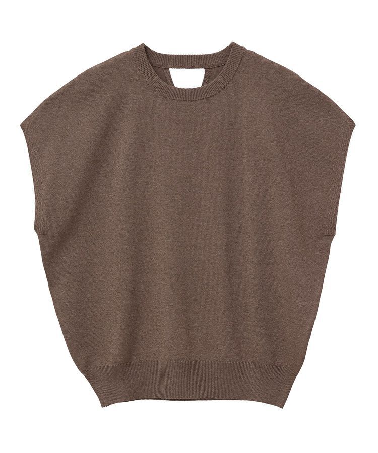 AMERICAN HOLIC「接触冷感ラメフレンチスリーブニットプルオーバー」|ニット・セーター|