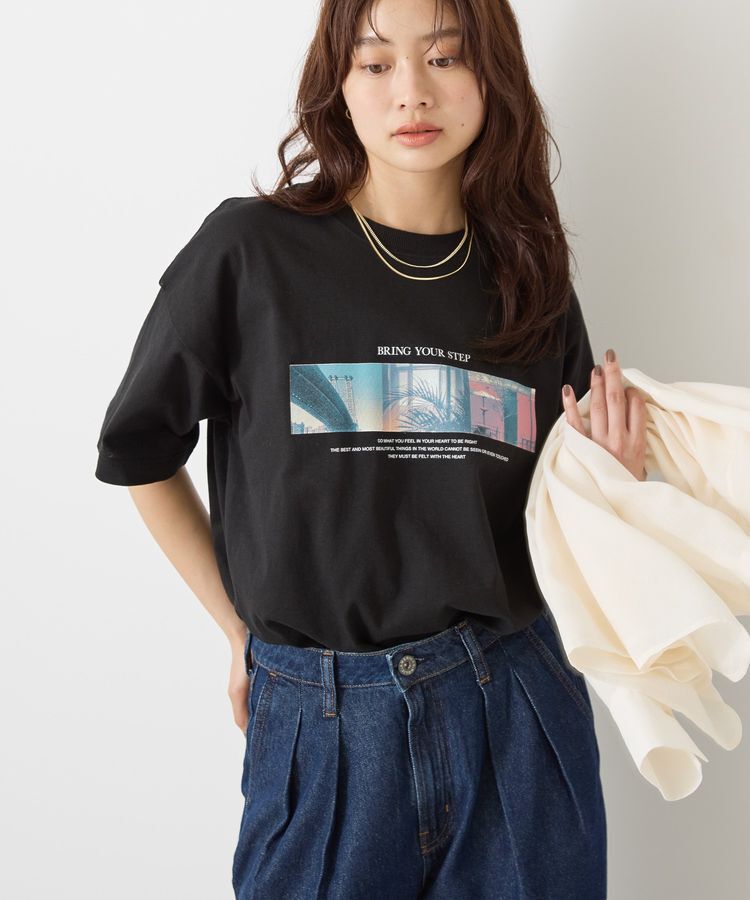 AMERICAN HOLIC「ボックスフォトTシャツ」|Tシャツ・カットソー|