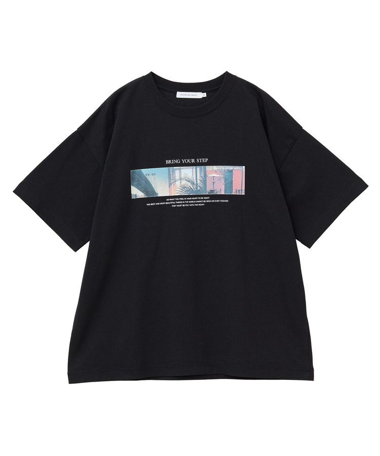 AMERICAN HOLIC「ボックスフォトTシャツ」|Tシャツ・カットソー|