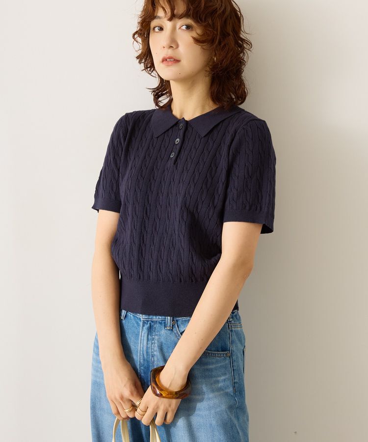 AMERICAN HOLIC「アソートニットポロシャツ」|ニット・セーター|