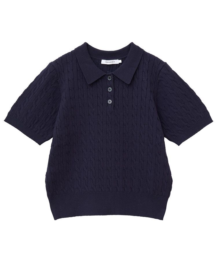 AMERICAN HOLIC「アソートニットポロシャツ」|ニット・セーター|