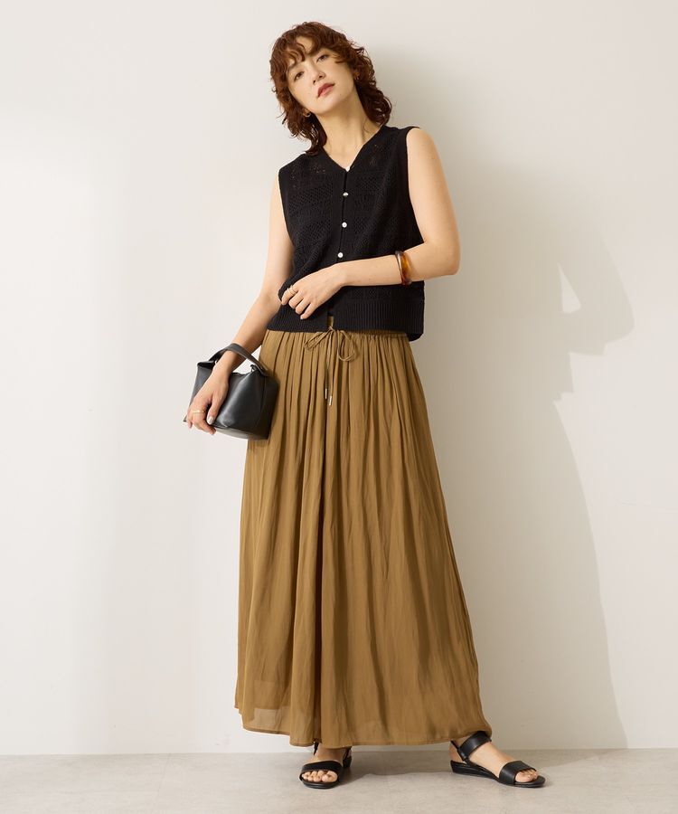 AMERICAN HOLIC「【前後2WAY】レース編みニットベスト」|ベスト・ジレ|