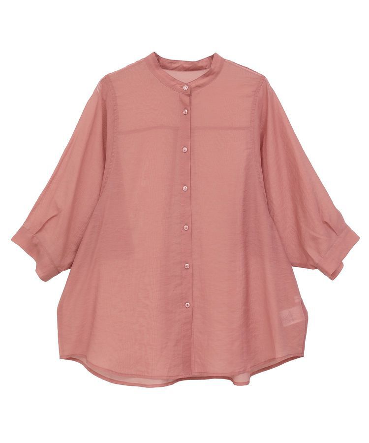 AMERICAN HOLIC「5分袖シアードルマンシャツ」|シャツ・ブラウス|