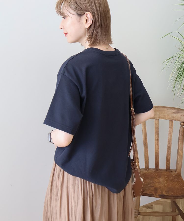 AMERICAN HOLIC「ワッフル半袖プルオーバー」|Tシャツ・カットソー|