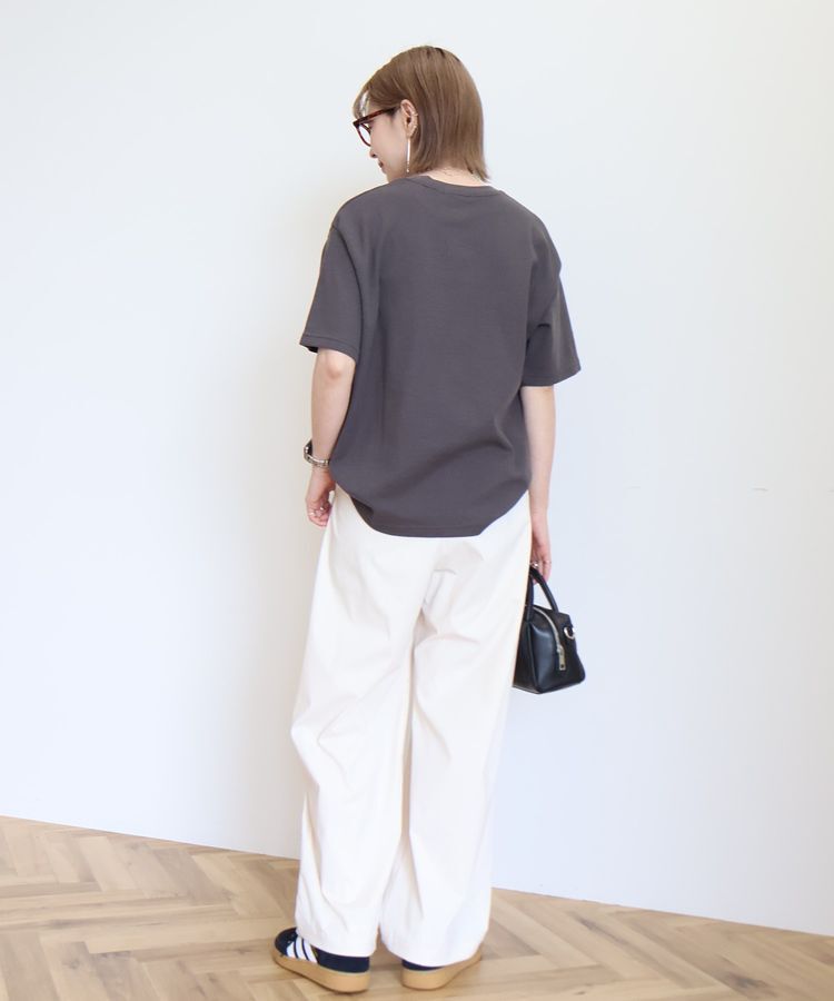 AMERICAN HOLIC「ワッフル半袖プルオーバー」|Tシャツ・カットソー|