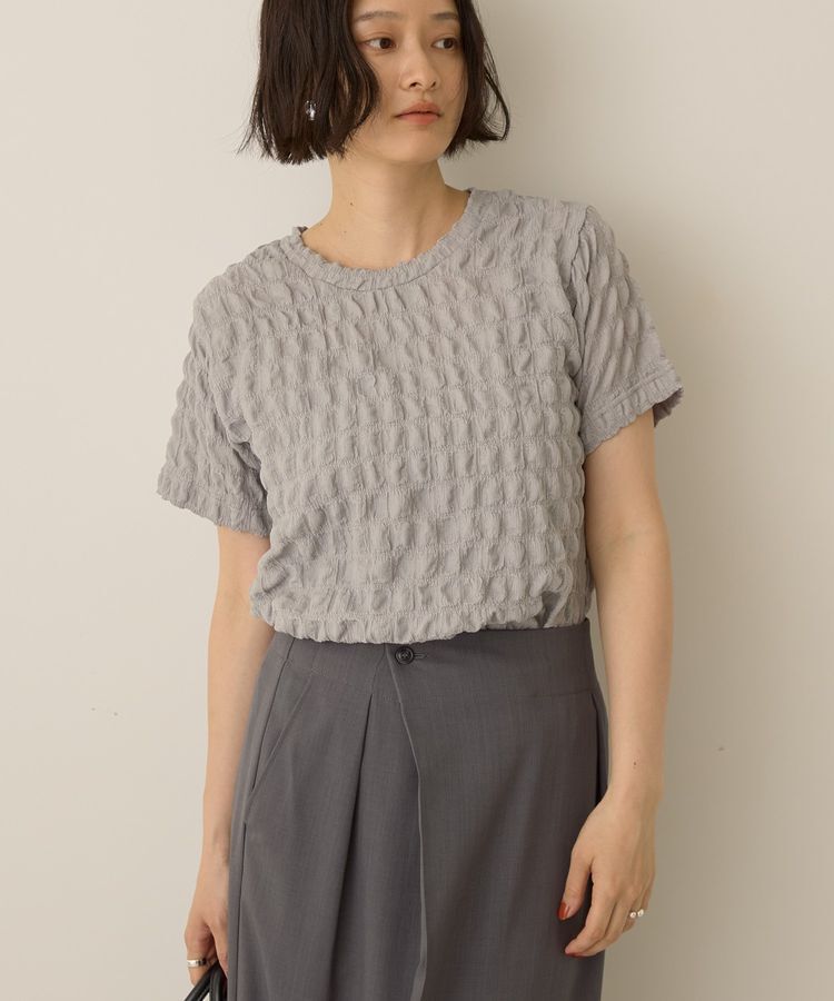 AMERICAN HOLIC「ポコポコ半袖プルオーバー」|Tシャツ・カットソー|Gray