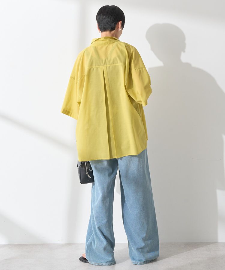 AMERICAN HOLIC「イージーケア+接触冷感Wポケットオーバーシャツ」|シャツ・ブラウス|