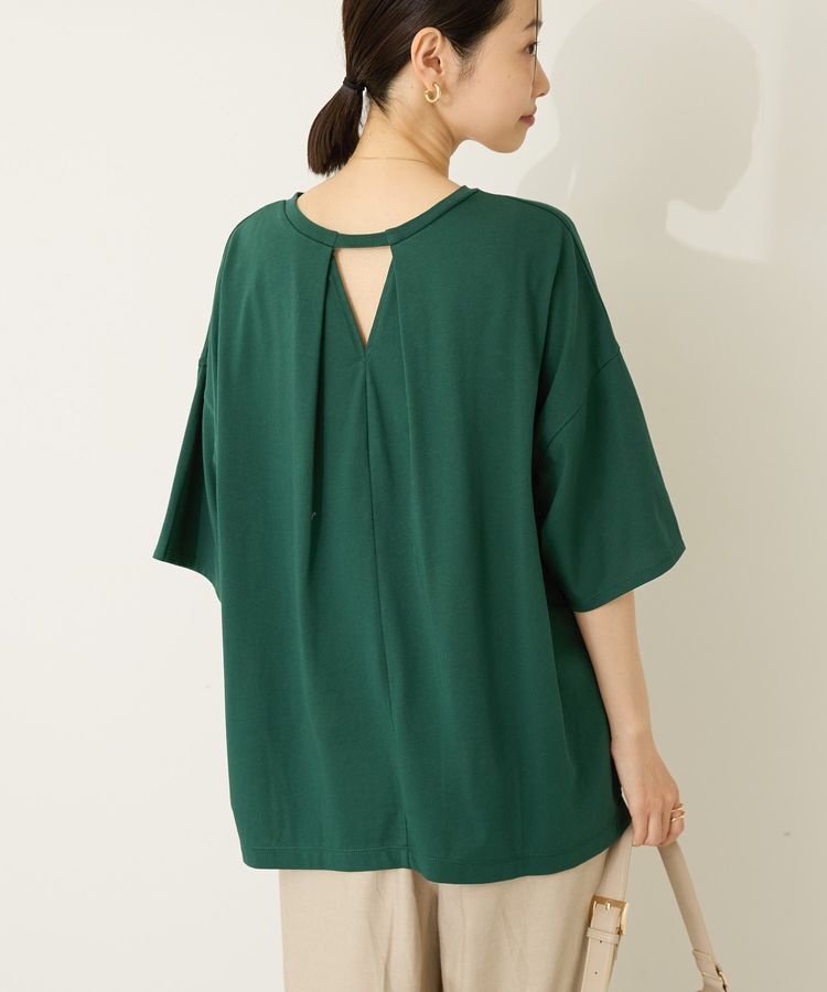 AMERICAN HOLIC「接触冷感バックオープンプルオーバー」|Tシャツ・カットソー|Green