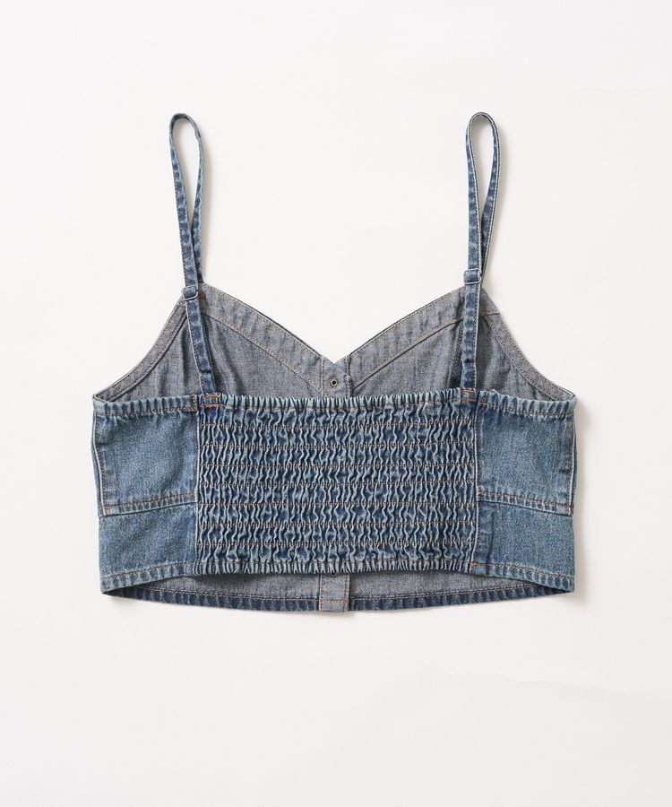 AMERICAN HOLIC「デニムキャミビスチェ」|ベスト・ジレ|