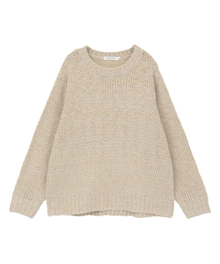 AMERICAN HOLIC「メランジルーズニットプルオーバー」|ニット・セーター|