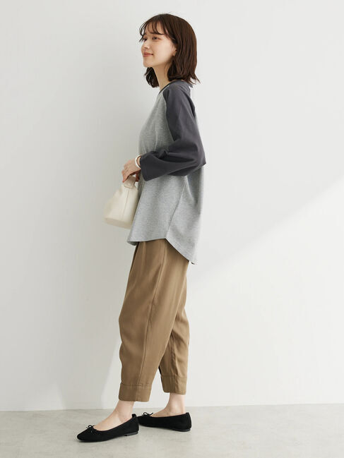 Green Parks「・Double　Flags　ラグラン7分袖Tシャツ」|Tシャツ・カットソー|