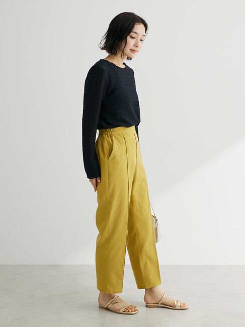 Green Parks「綿麻混イージーテーパードパンツ」|その他|