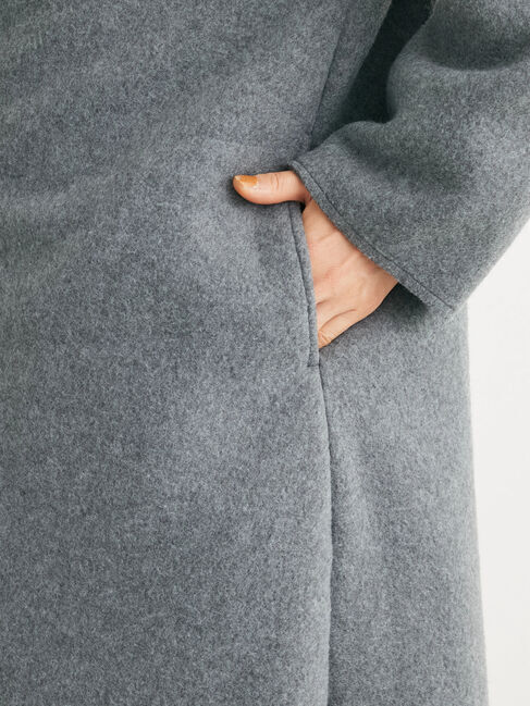 Green Parks「フード付き裏ボアロングコーディガン」|その他|