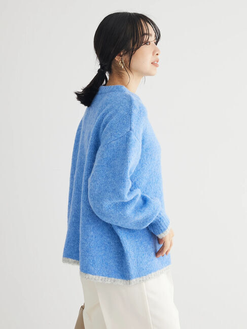 Green Parks「フェアリーMixライン入りプルオーバー」|Tシャツ・カットソー|