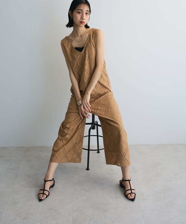 AnriettMusee「クラシックレースロンパース」|オールインワン|