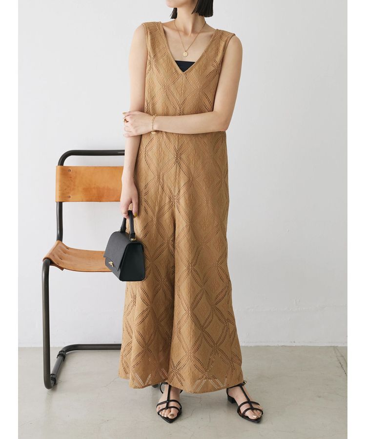 AnriettMusee「クラシックレースロンパース」|オールインワン|