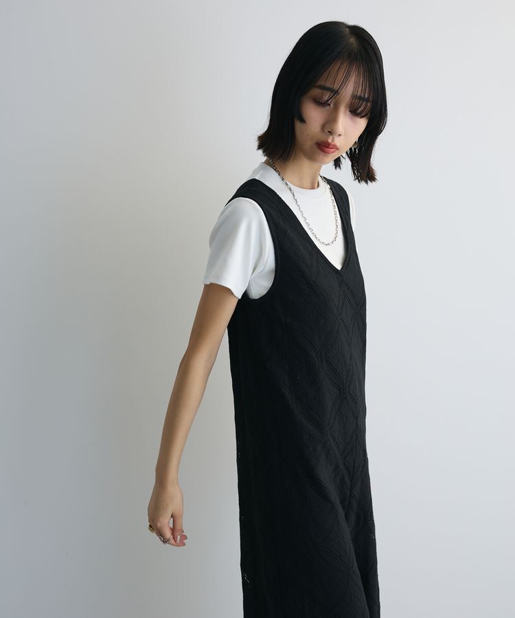 AnriettMusee「クラシックレースロンパース」|オールインワン|