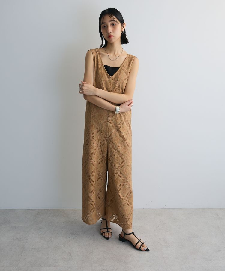 AnriettMusee「クラシックレースロンパース」|オールインワン|