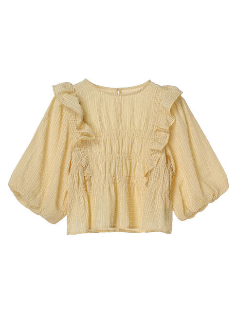 Green Parks「・ELENCARE　DUE　シャドーチェックブラウス」|シャツ・ブラウス|