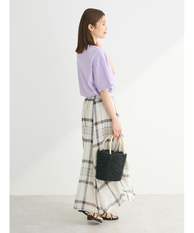 Green Parks「多段カレッジロゴボックスTシャツ」|Tシャツ・カットソー|