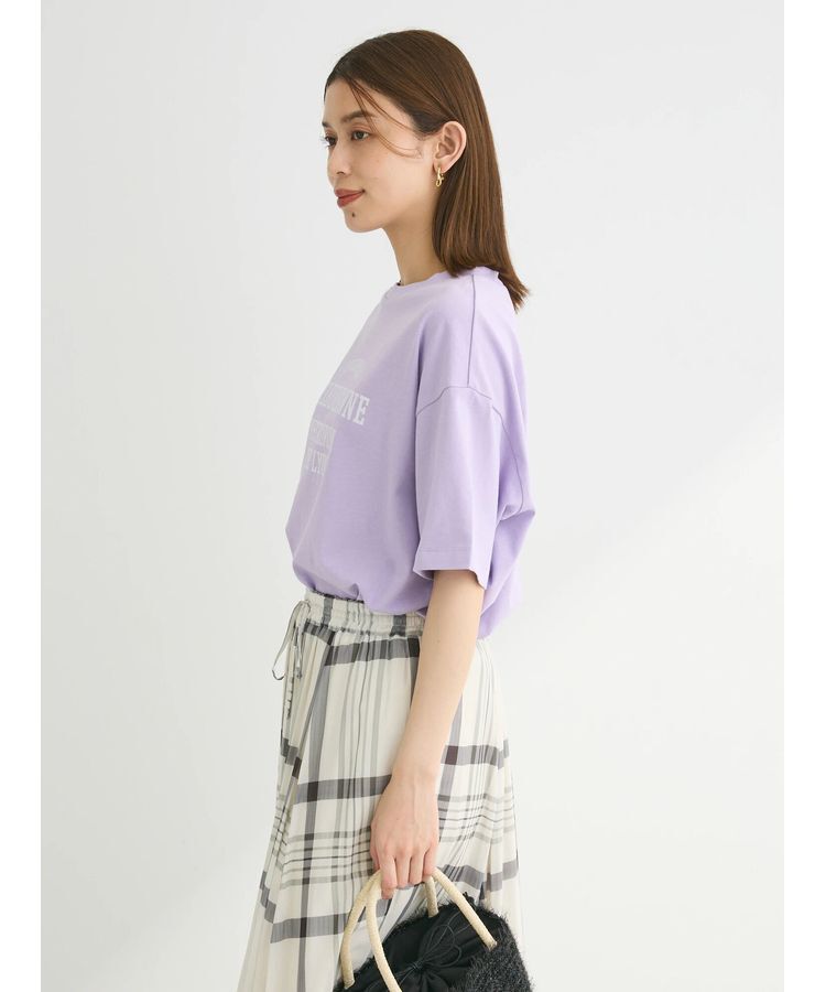 Green Parks「多段カレッジロゴボックスTシャツ」|Tシャツ・カットソー|