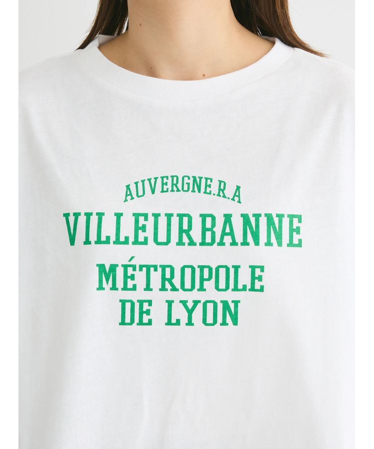 Green Parks「多段カレッジロゴボックスTシャツ」|Tシャツ・カットソー|