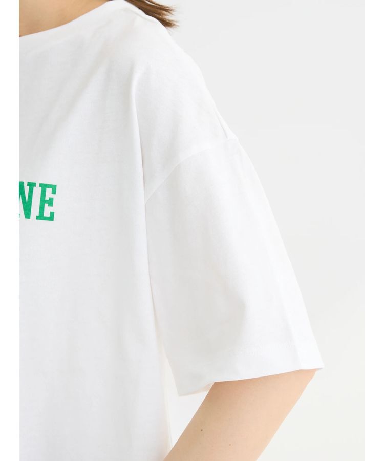 Green Parks「多段カレッジロゴボックスTシャツ」|Tシャツ・カットソー|