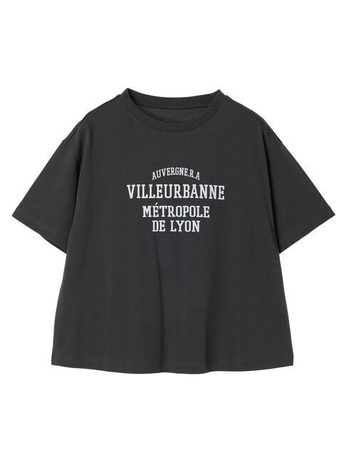 Green Parks「多段カレッジロゴボックスTシャツ」|Tシャツ・カットソー|