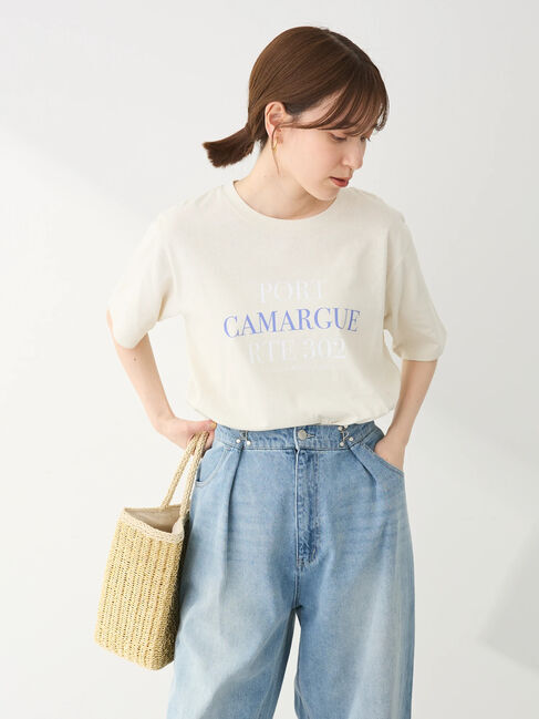 Green Parks「2色カラーロゴレギュラーTシャツ」|Tシャツ・カットソー|