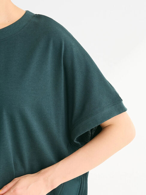 Green Parks「フレンチスリーブ脇ドッキングカットプルオーバー」|Tシャツ・カットソー|