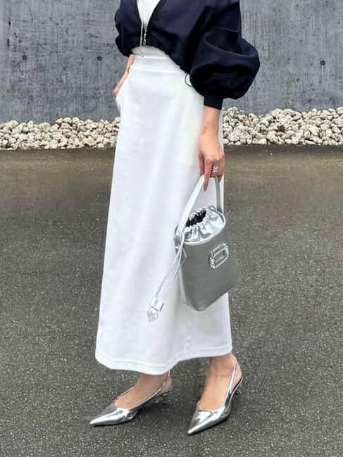 Green Parks「バックスリットポンチスカート」|スカート|