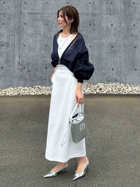 Green Parks「バックスリットポンチスカート」|スカート|