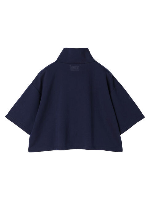 Green Parks「EGOIST　ハーフZipロゴ5分袖プルオーバー」|Tシャツ・カットソー|