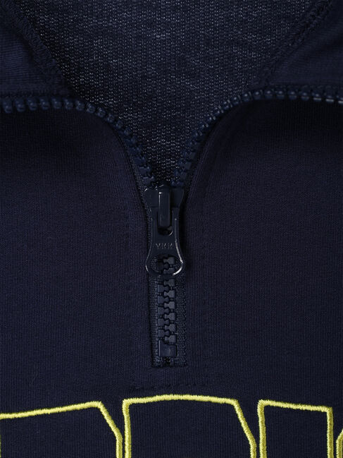 Green Parks「EGOIST　ハーフZipロゴ5分袖プルオーバー」|Tシャツ・カットソー|