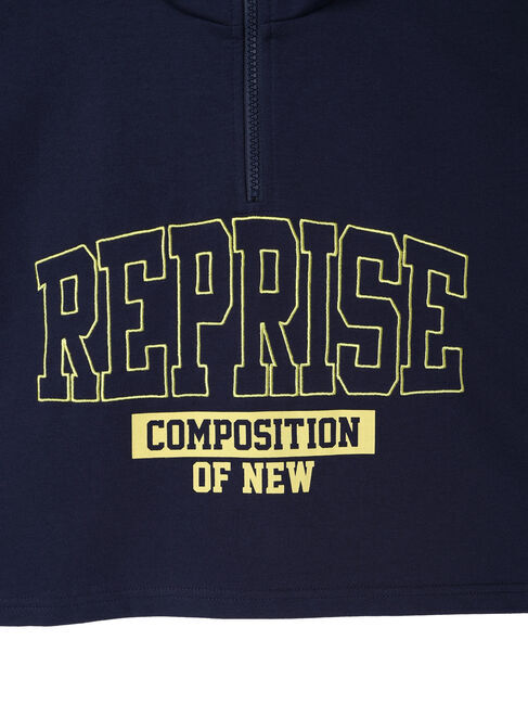 Green Parks「EGOIST　ハーフZipロゴ5分袖プルオーバー」|Tシャツ・カットソー|