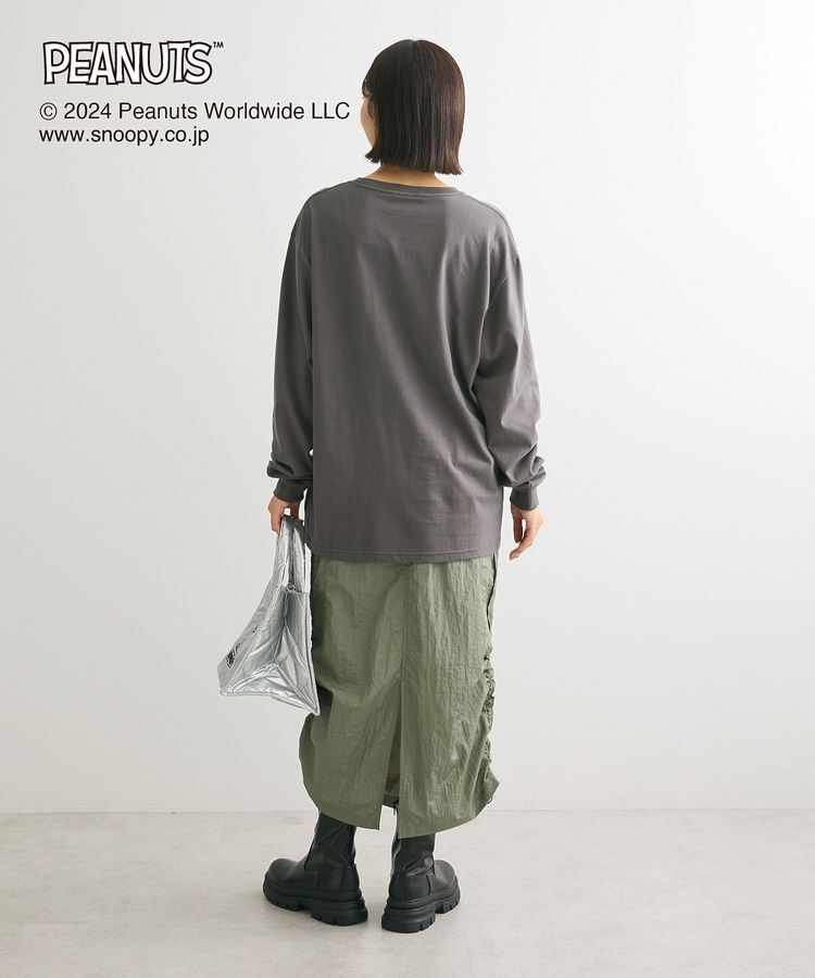 Green Parks「■PEANUTS クロスステッチロンT」|Tシャツ・カットソー|