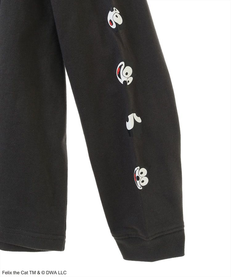 Green Parks「■FELIX 袖フェイスpt ロンTEE」|Tシャツ・カットソー|