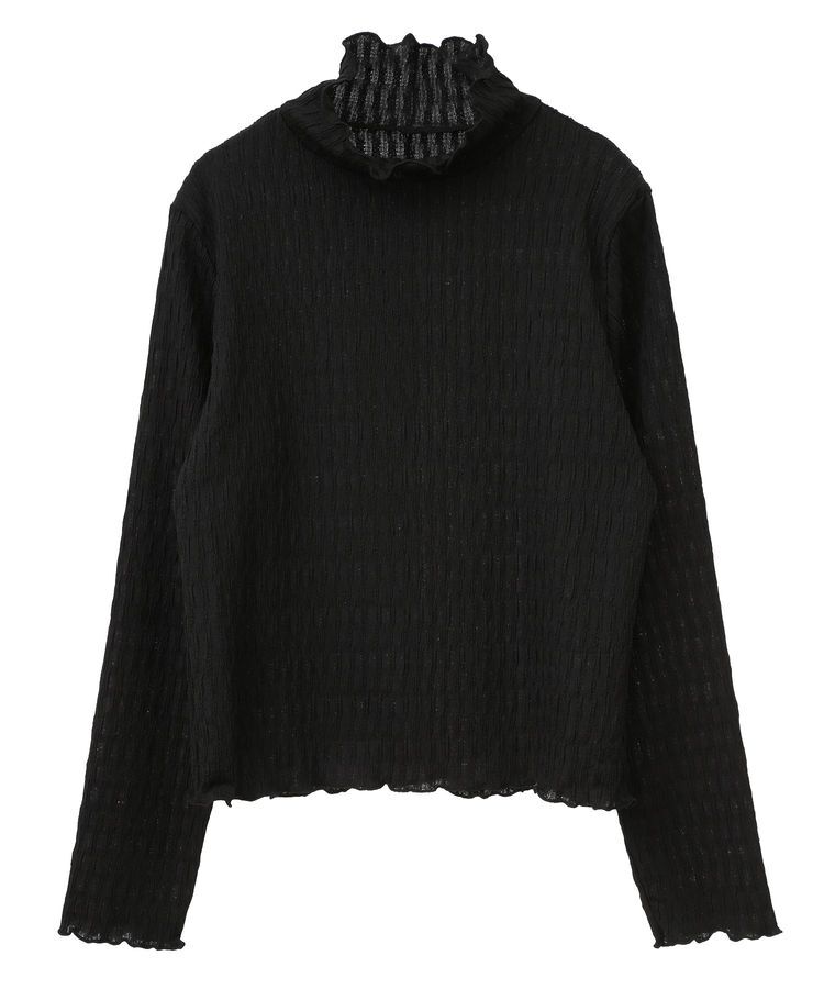 Green Parks「・Petit Fleur ジャカードハイネックロンTEE」|Tシャツ・カットソー|