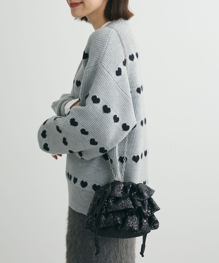 armonia「ETS.スパンコールショルダーバッグ」|ショルダー・メッセンジャー|Black