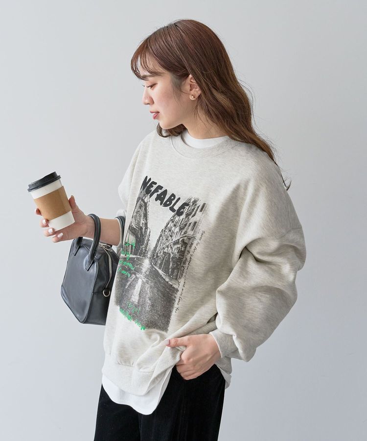 Green Parks「・DOUBLE FLAGS フォトptスウェット」|スウェット・ジャージ|